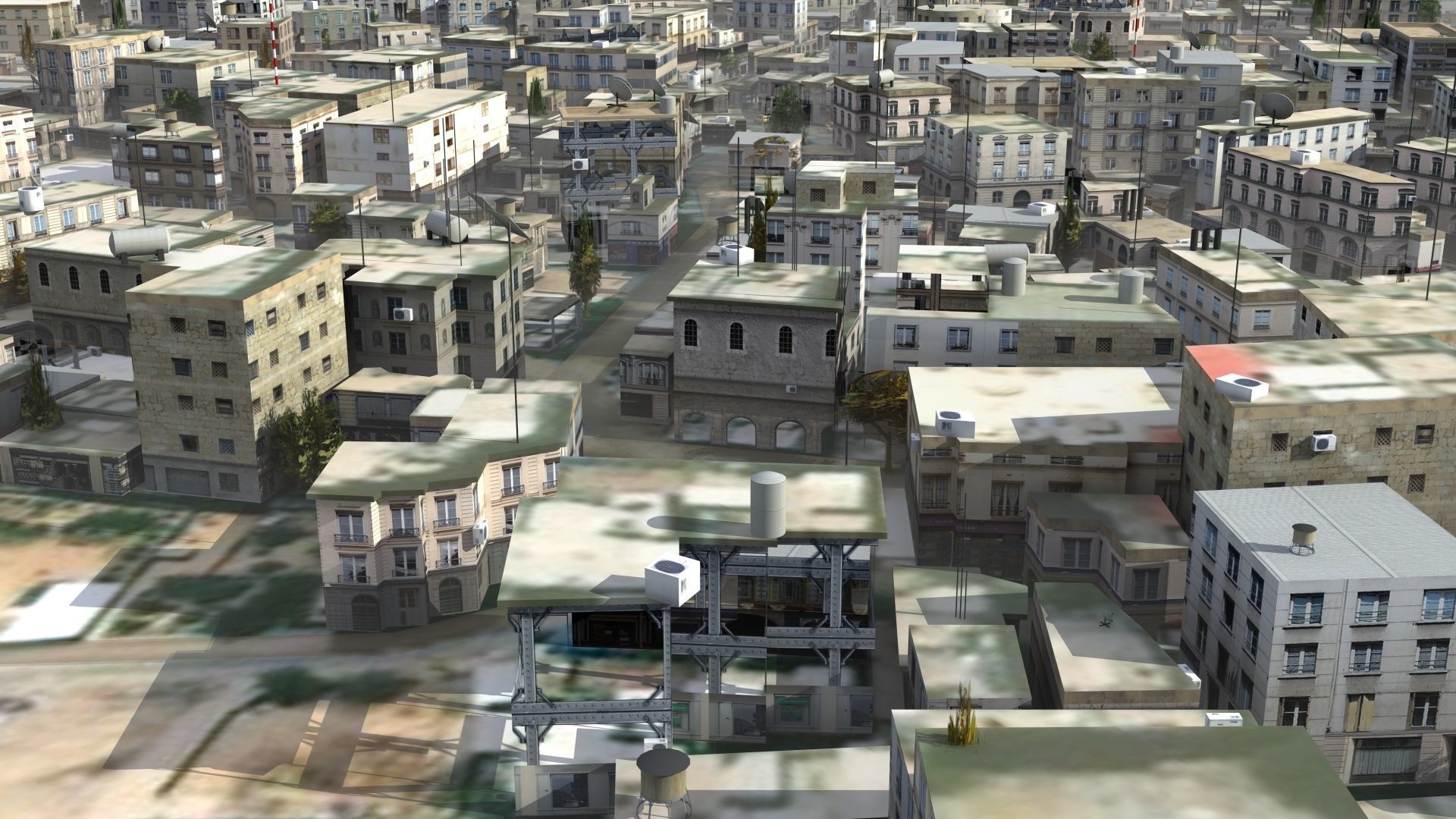 Arab City High Detail Low-poly 3D model_15