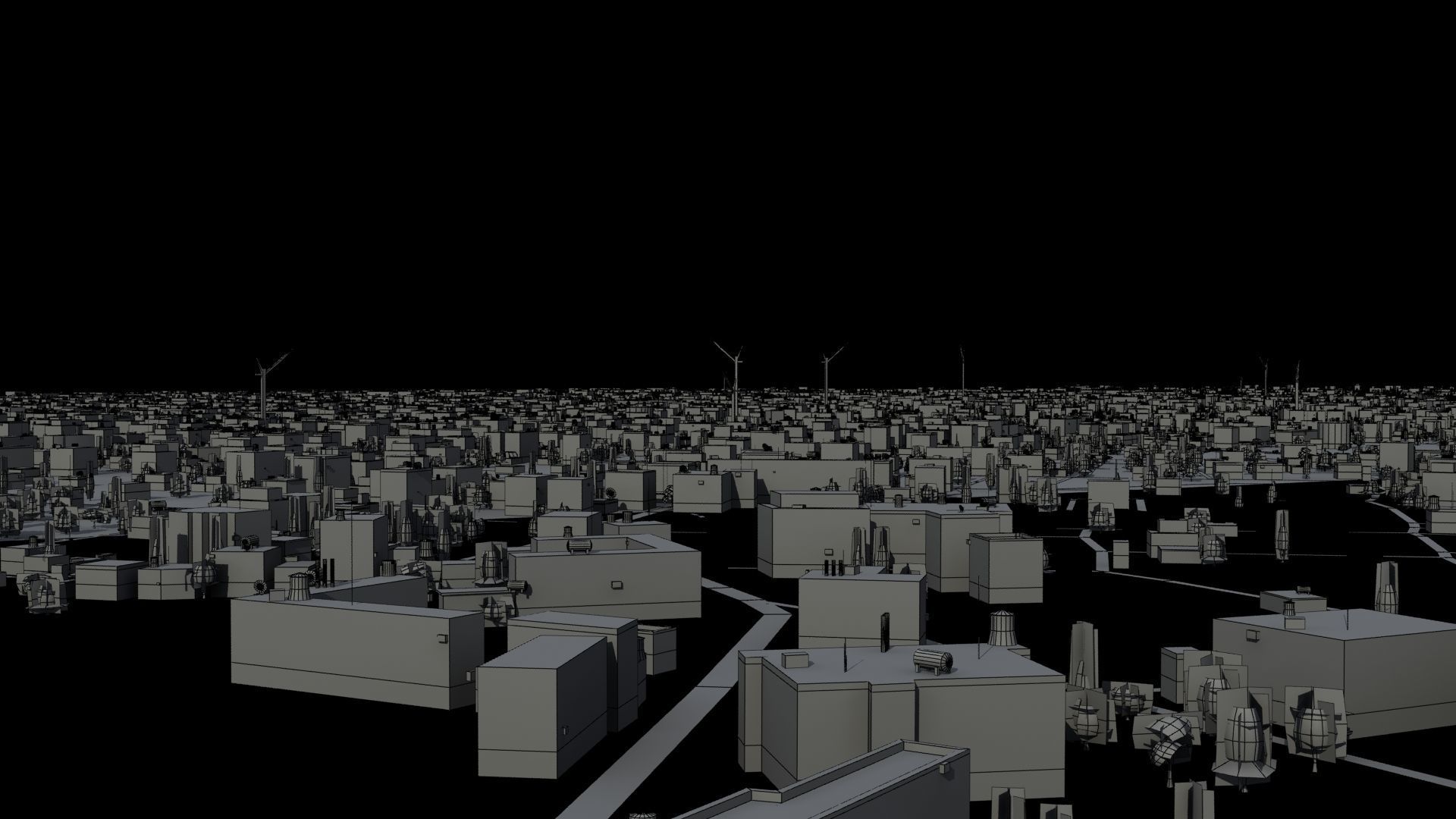 Arab City High Detail Low-poly 3D model_52