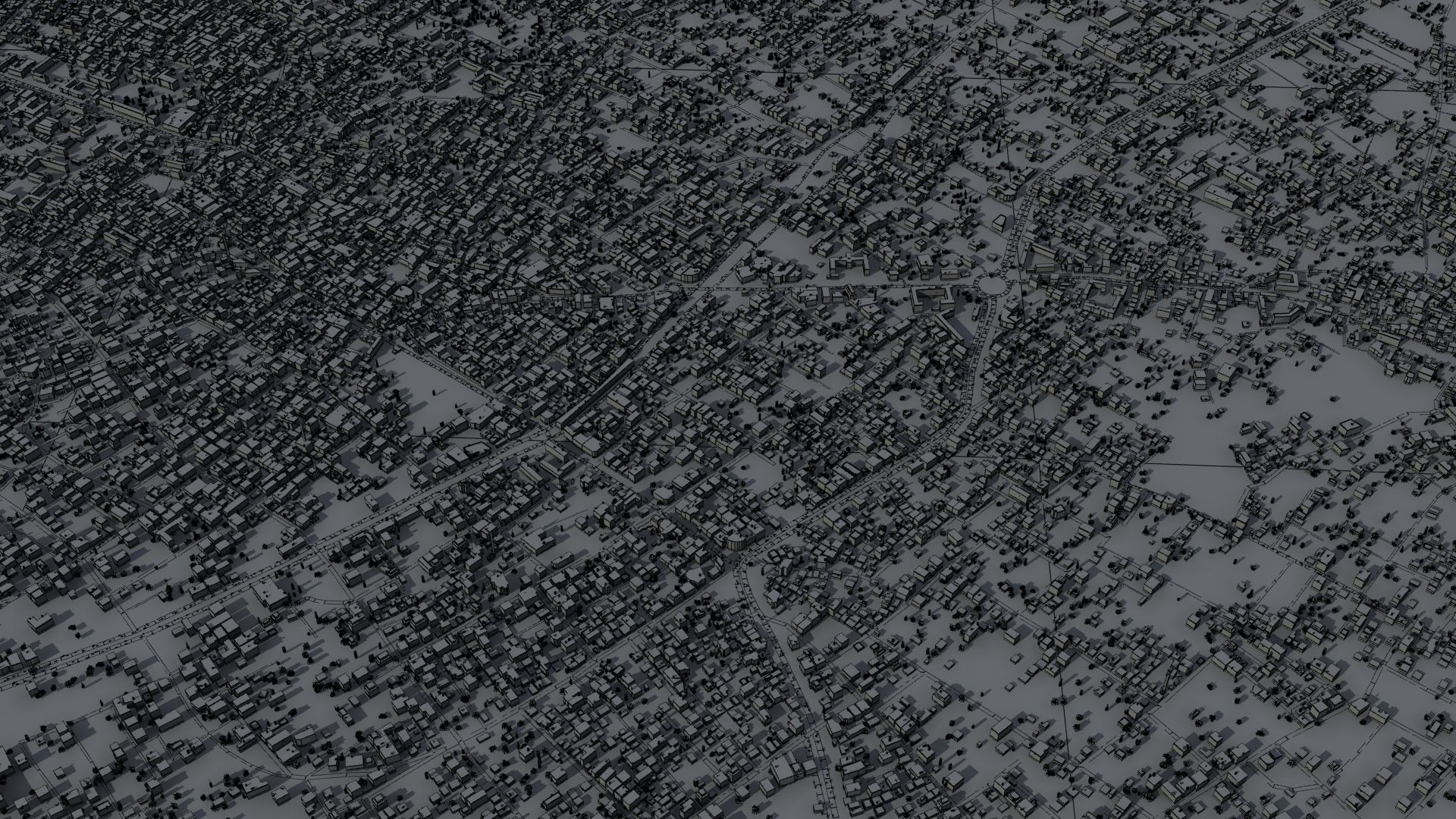 Arab City High Detail Low-poly 3D model_56