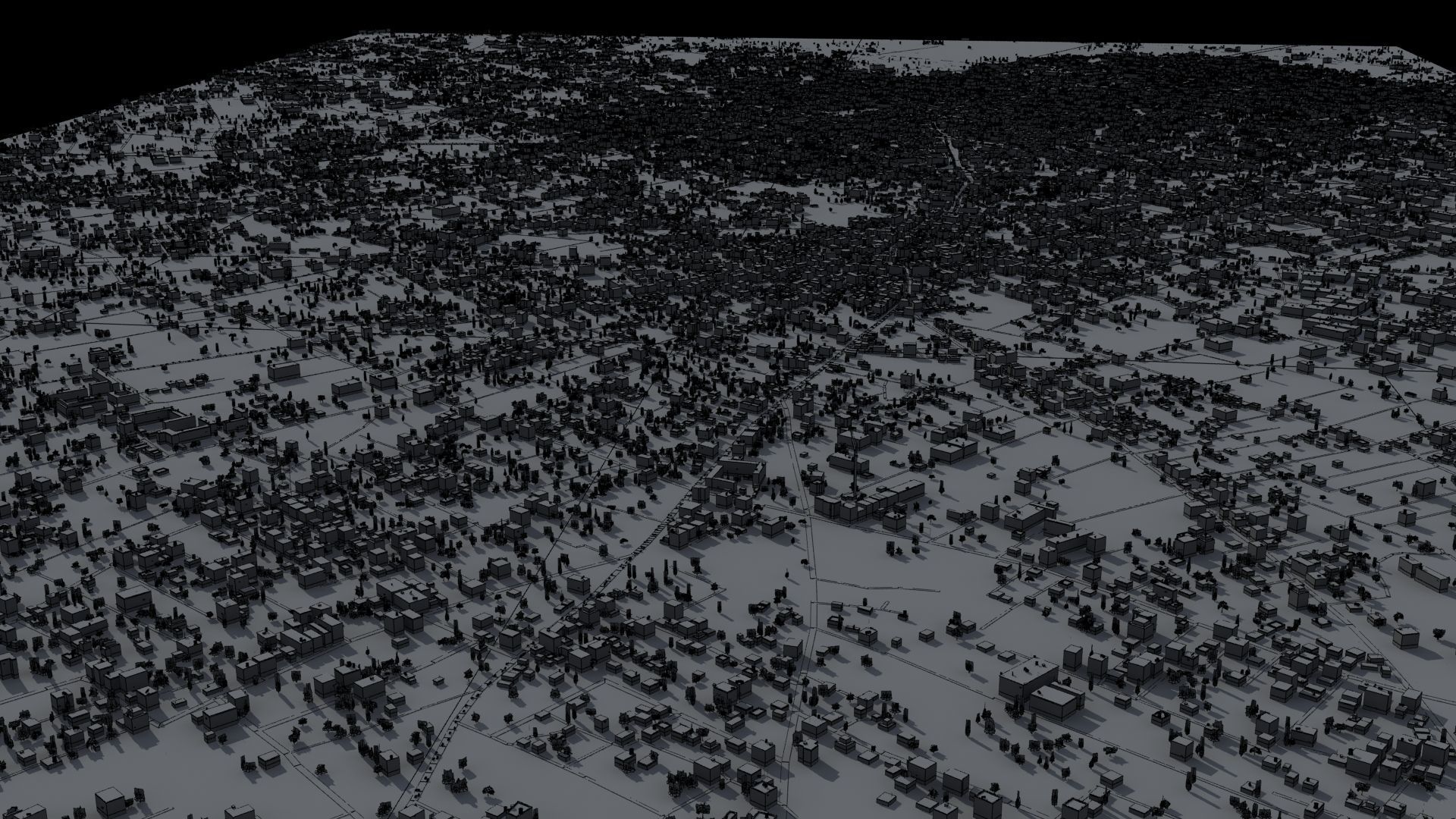 Arab City High Detail Low-poly 3D model_32