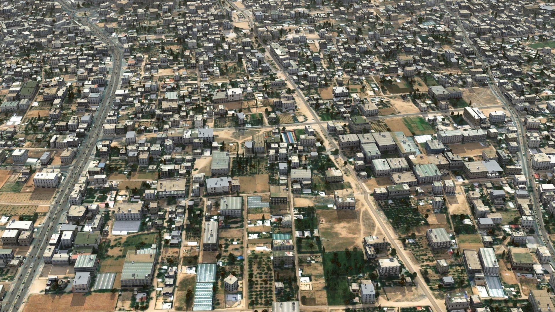 Arab City High Detail Low-poly 3D model_5