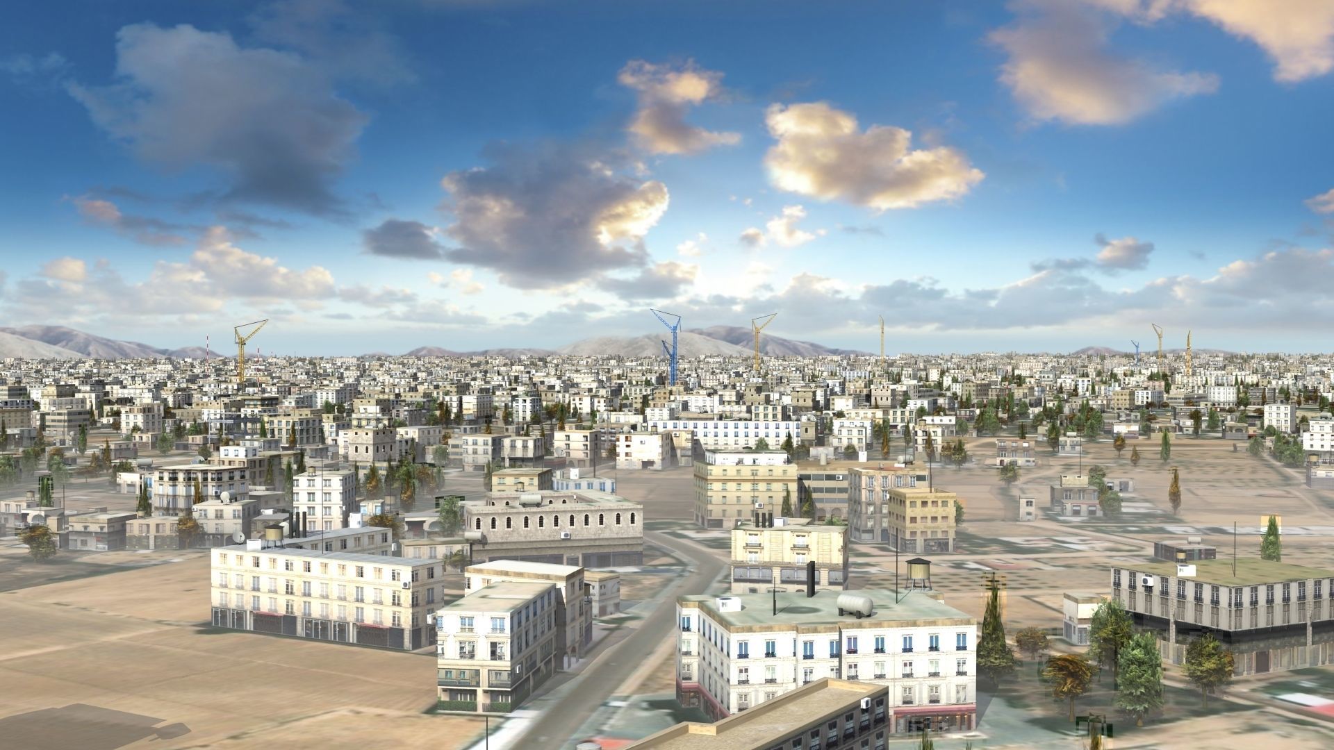 Arab City High Detail Low-poly 3D model_23