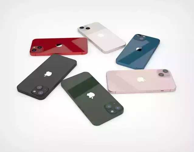 iPhone 13 model 3D model