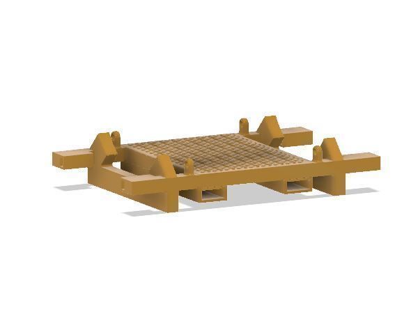 Model Railway - Wheelset Cradles 3D print model_5