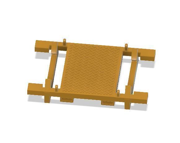 Model Railway - Wheelset Cradles 3D print model_6
