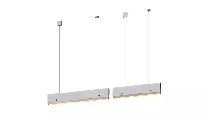 Nordic Wooden Iron LED Chandelier - BVM home