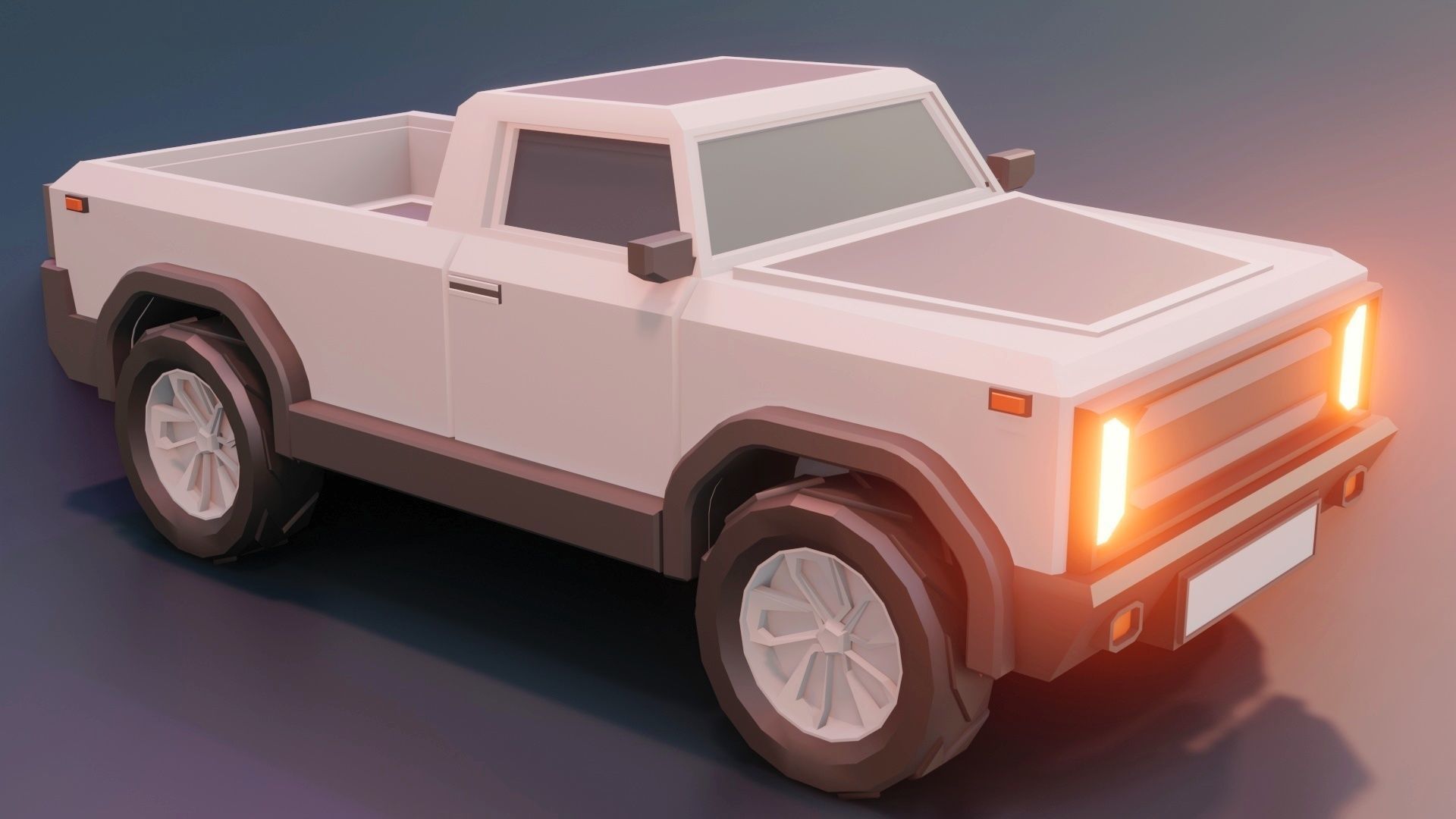 low poly cars vol 03 lowpoly Low-poly 3D model_25