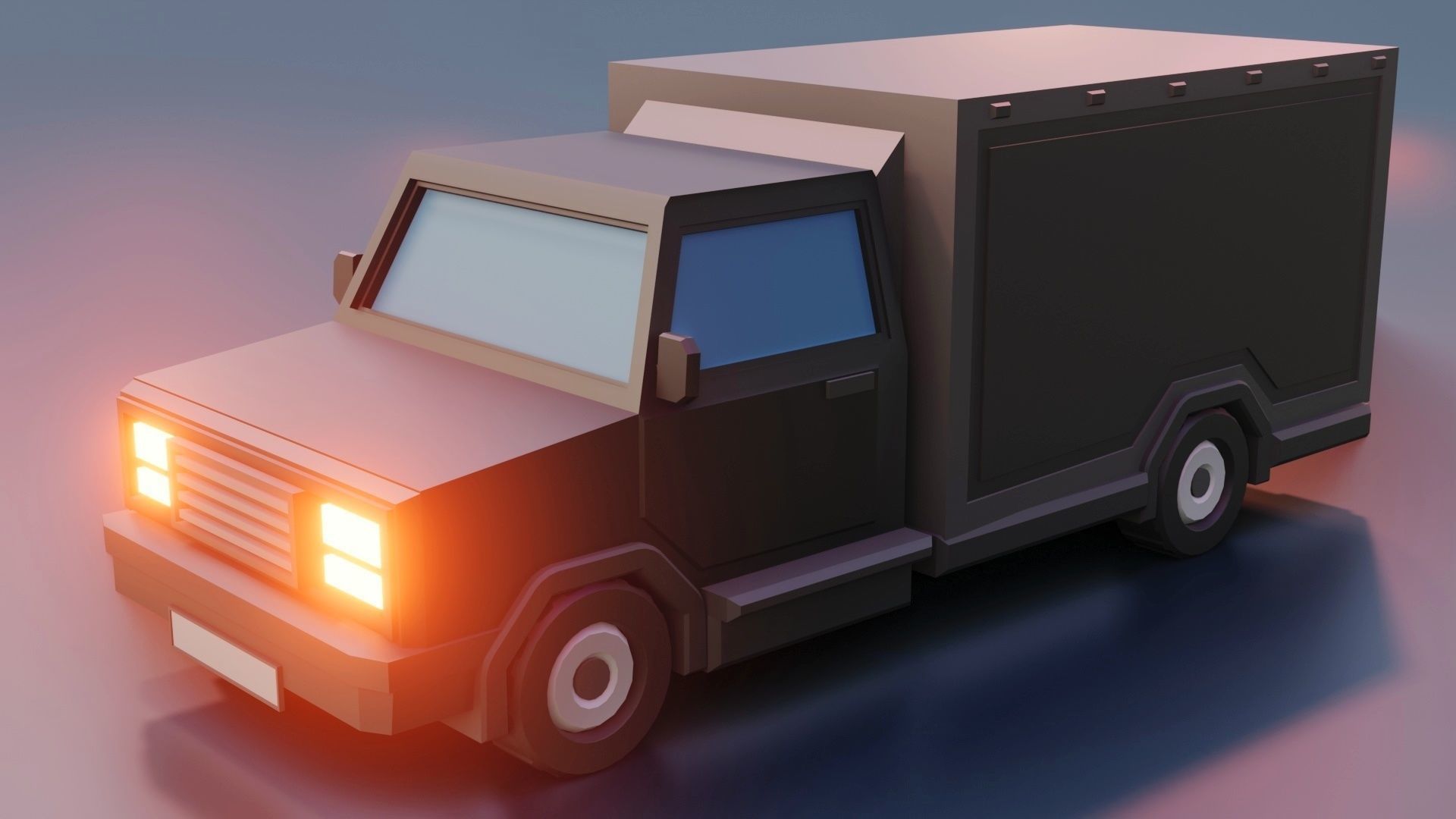 low poly cars vol 03 lowpoly Low-poly 3D model_31