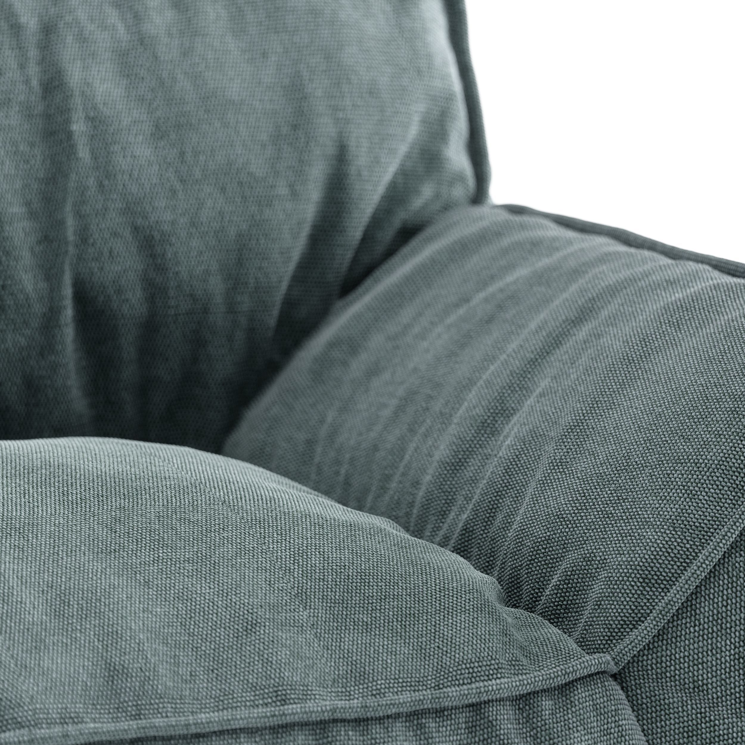 Big Joe Imperial Fufton Armchair Pouf Sofa 3D model_3