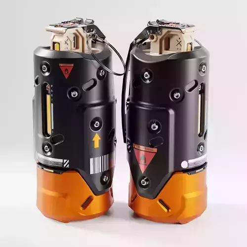 Toxic Sci-fi Grenade