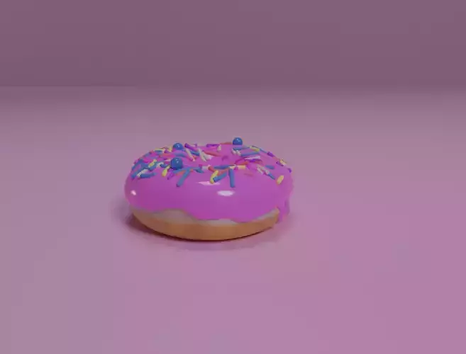 Donut 3d model