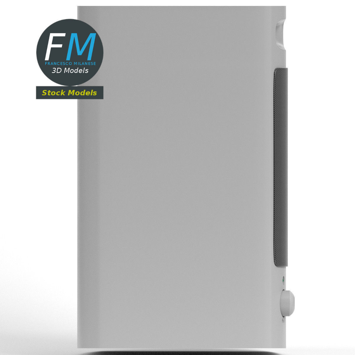 PC speakers 4 3D model_4