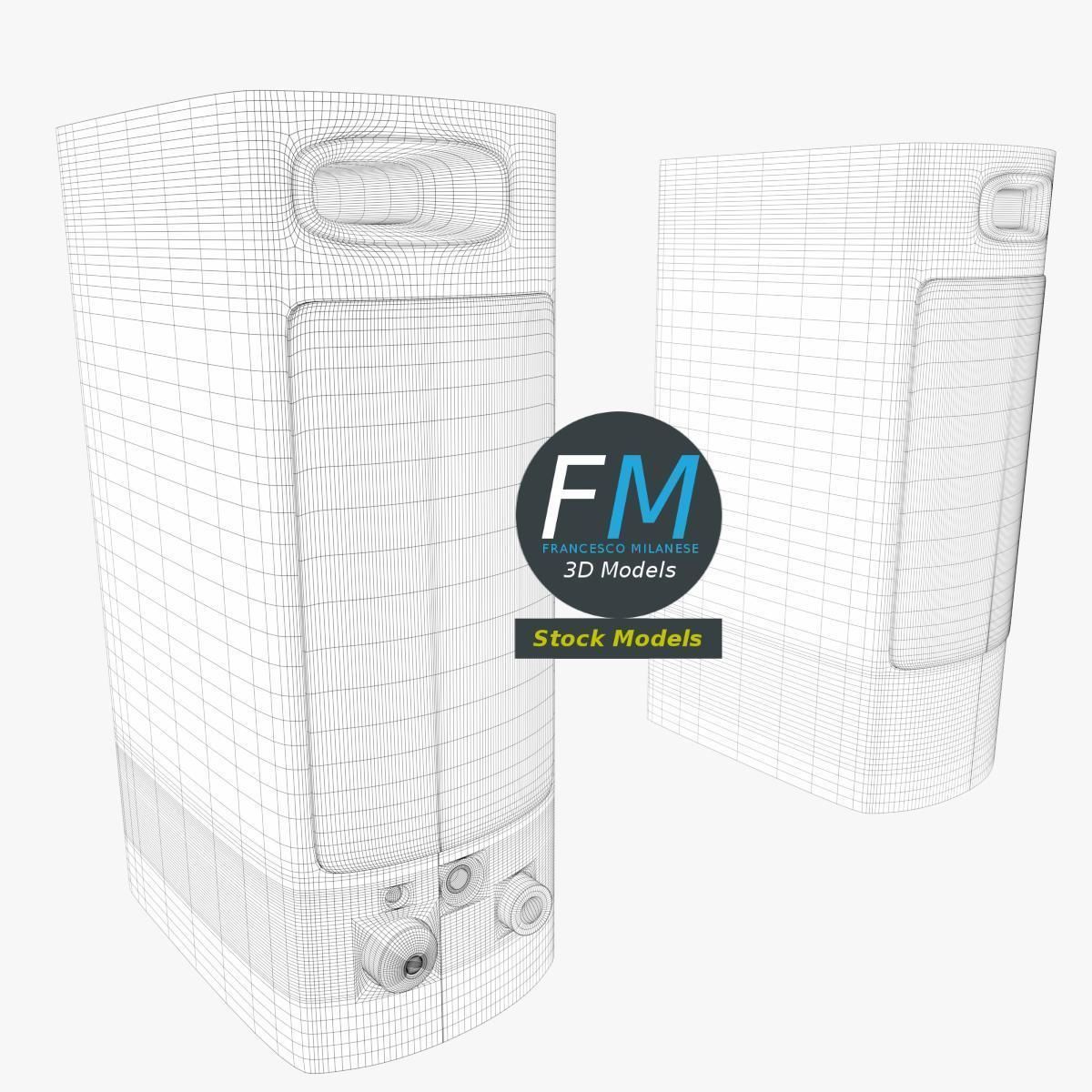 PC speakers 4 3D model_7