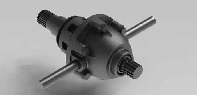 Differential Gearbox 3D model