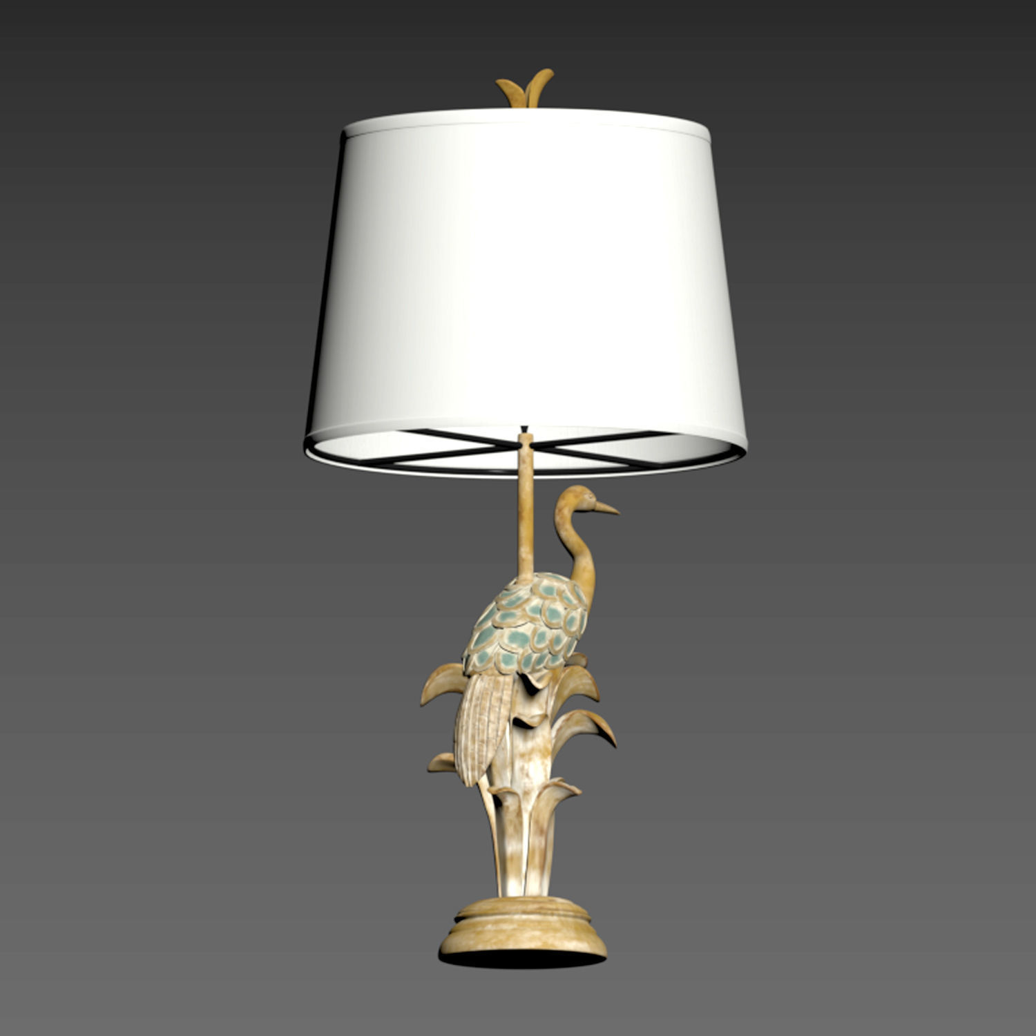 Model Flamingo lamp  3D model_2