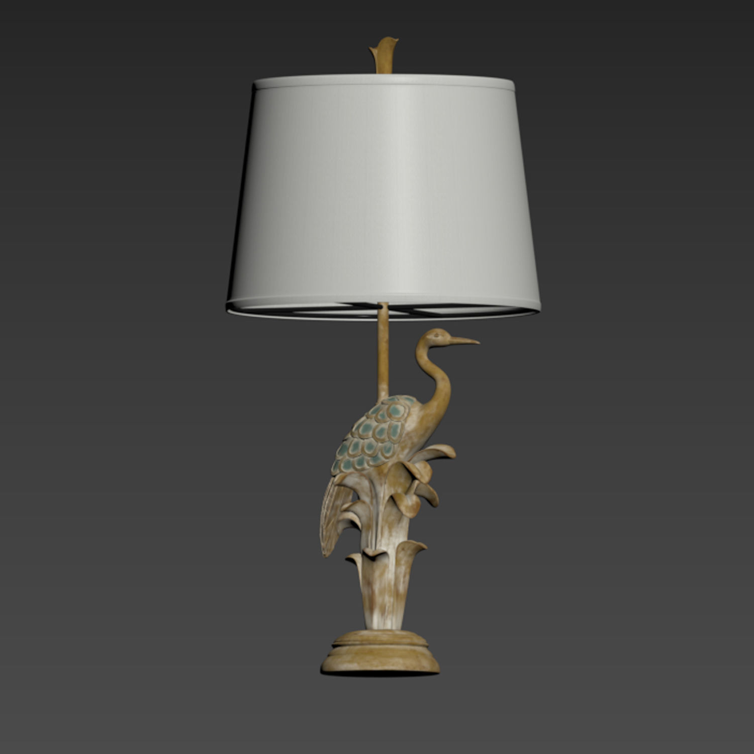 Model Flamingo lamp  3D model_1