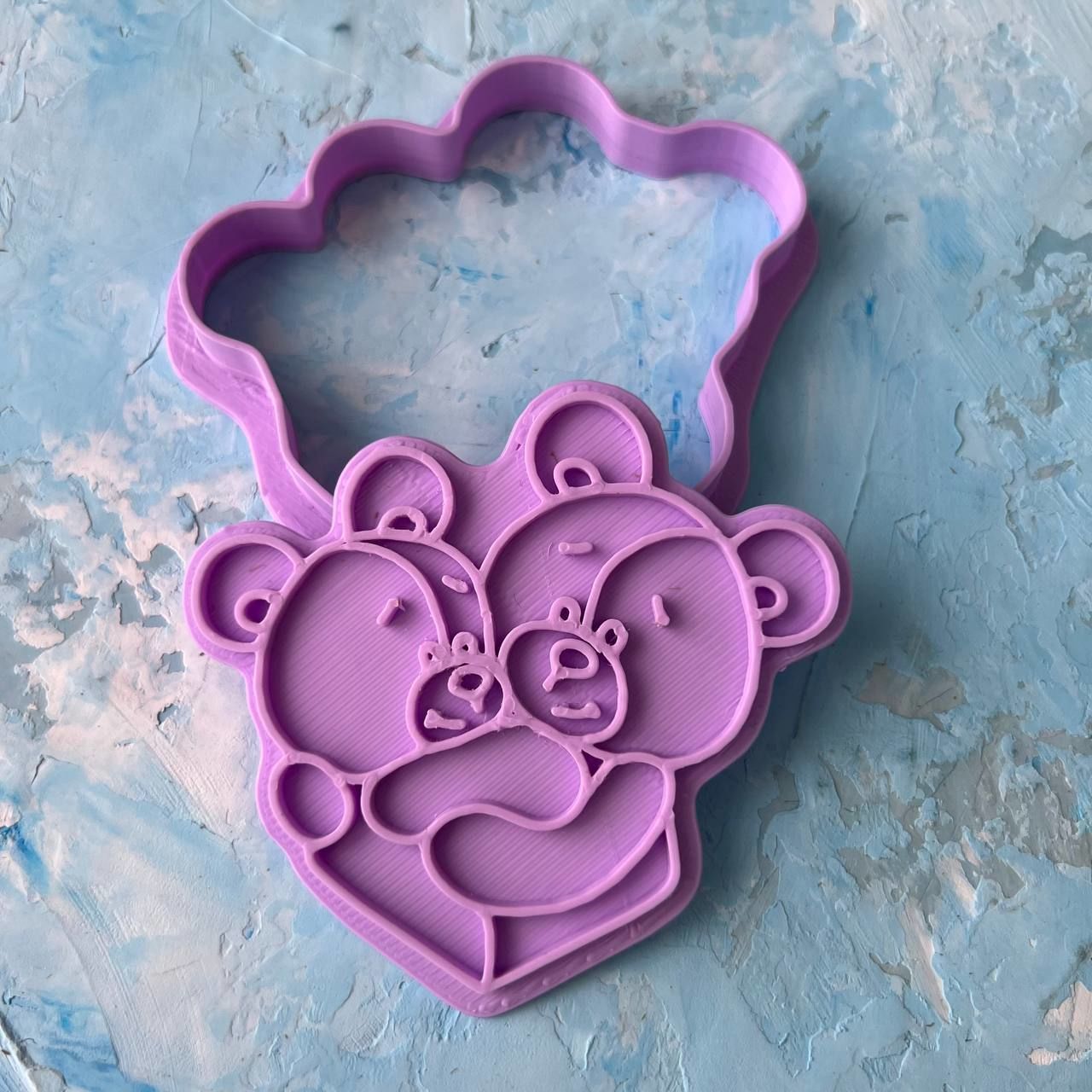 Bears Cookie Cutter 3D print model_4
