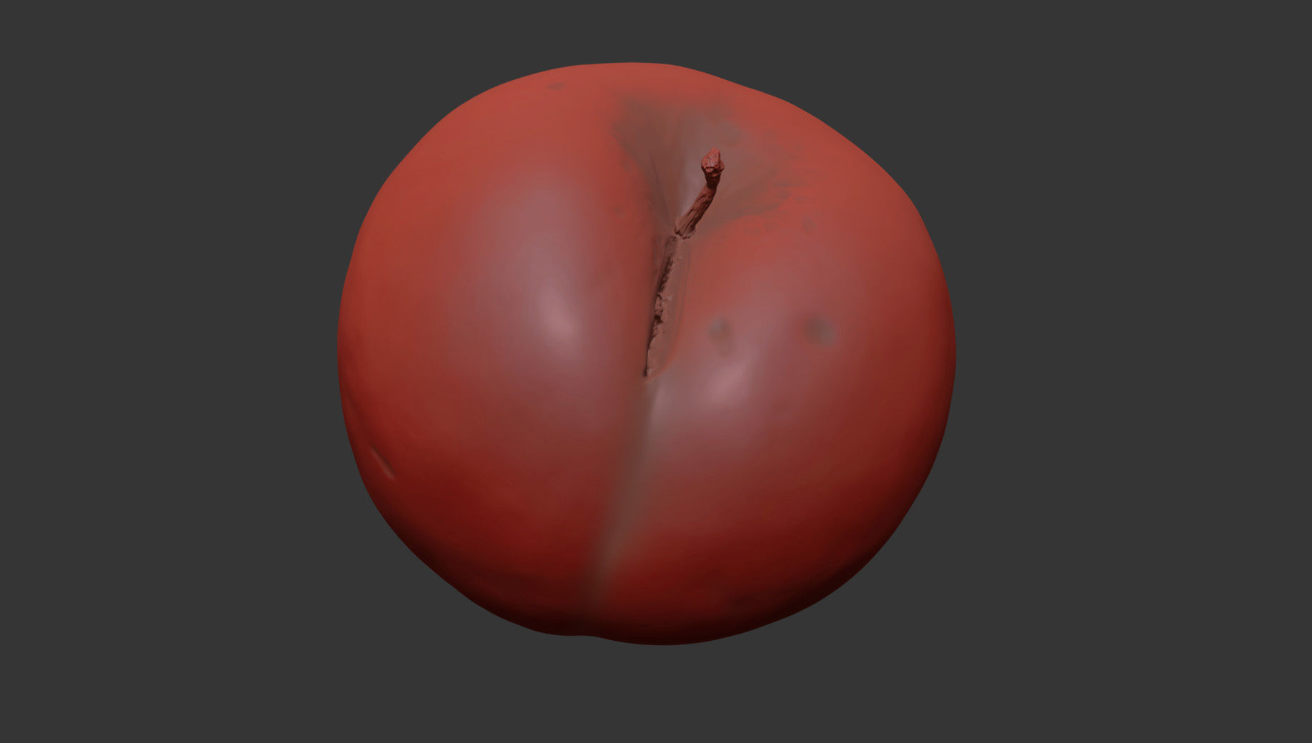 Plum  3D model_10