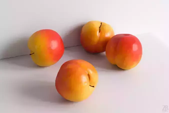 Plum  3D model