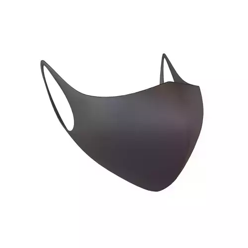 Mask v2 001 Low-poly 3D model