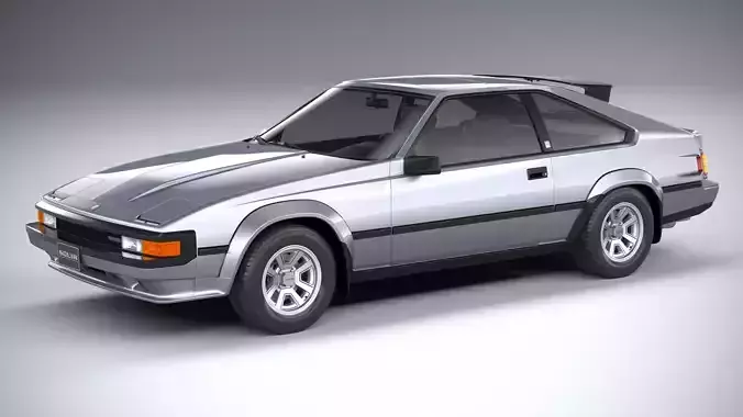 Toyota Celica Supra 1984 3D model