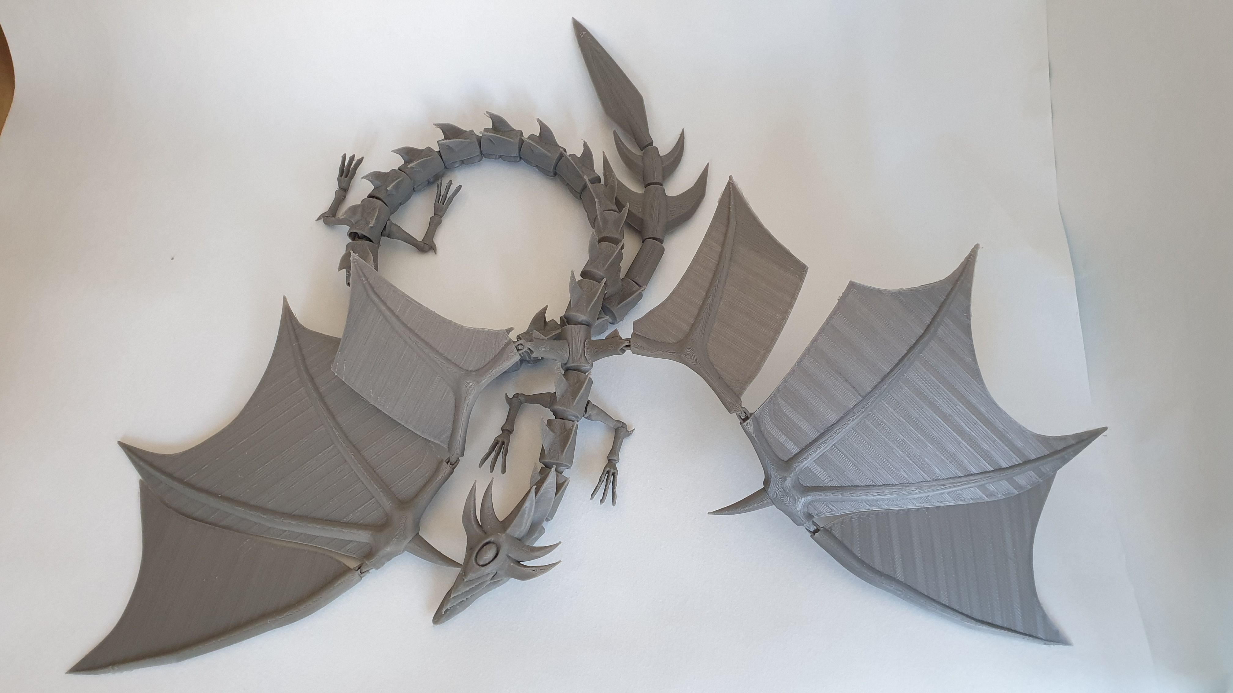 Slifer the sky dragon 3D print model_2