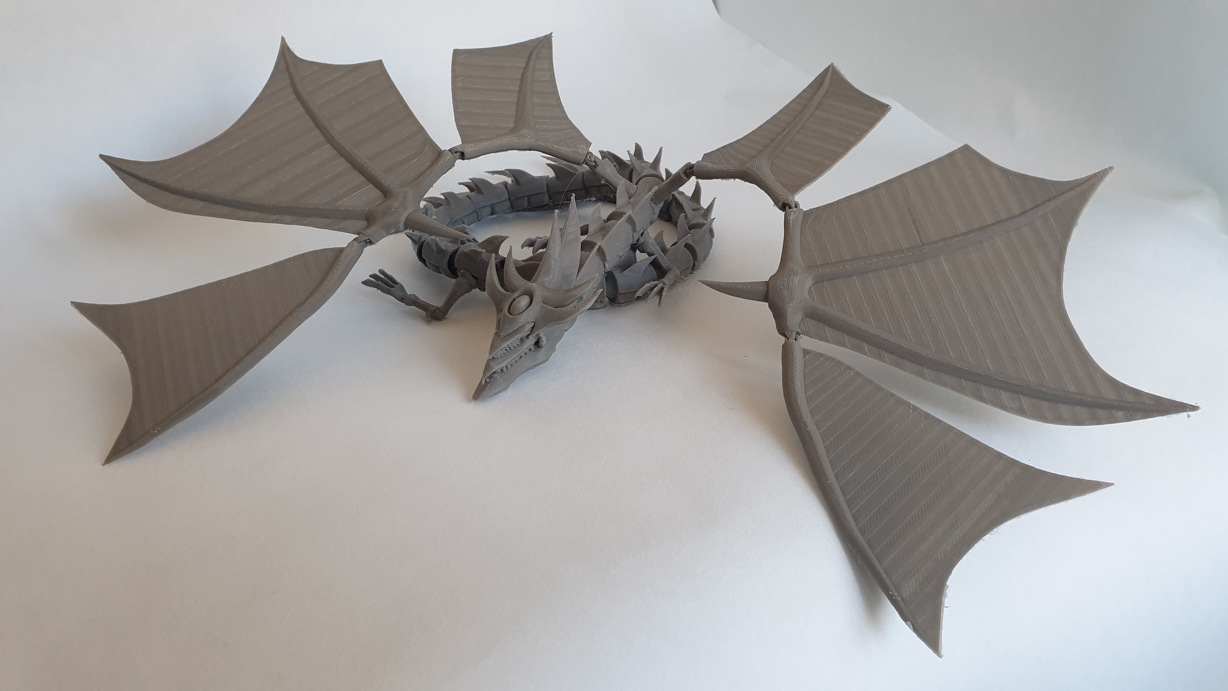 Slifer the sky dragon 3D print model_4