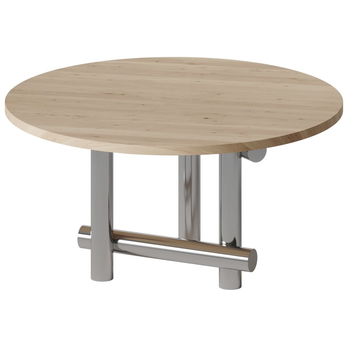 Kenny Dining Table - Egg Collective 3D model_1