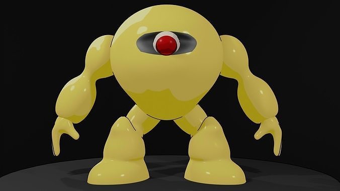 Yellow Devil Free 3D print model