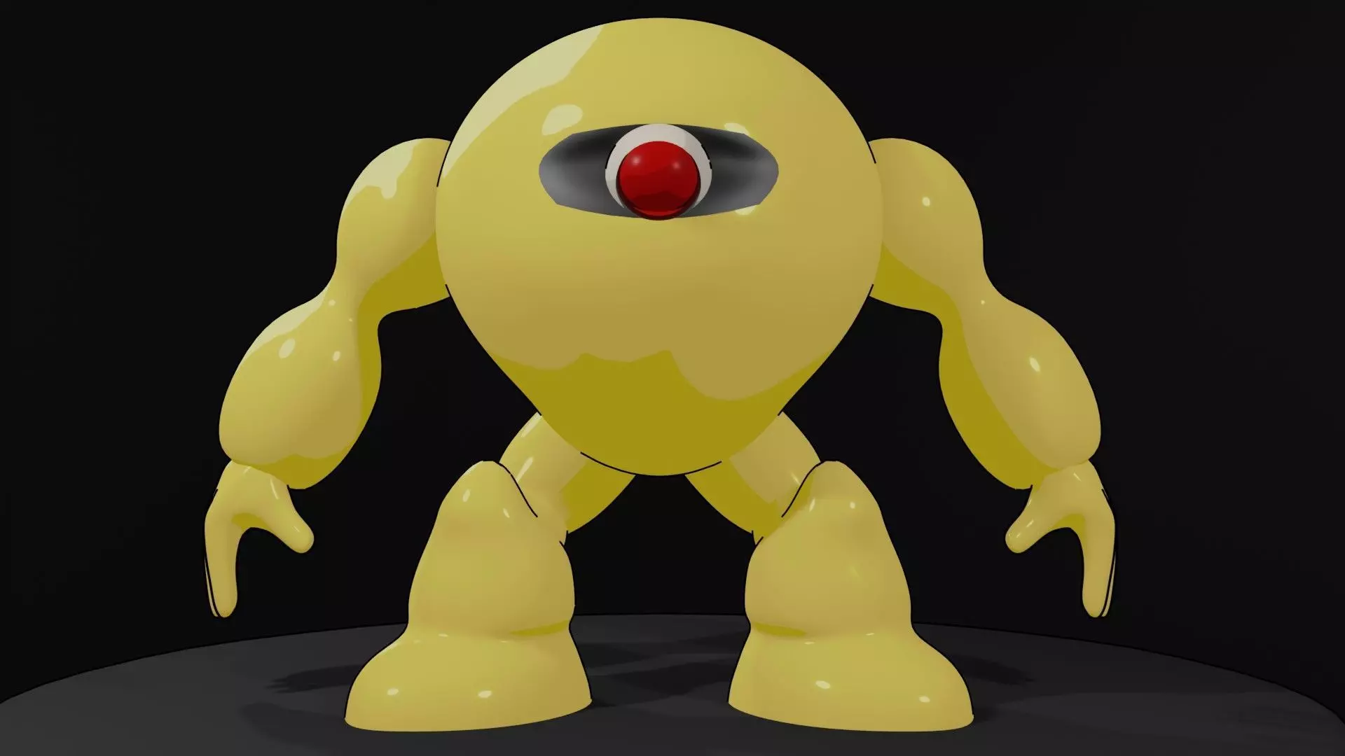 Yellow Devil Free 3D print model