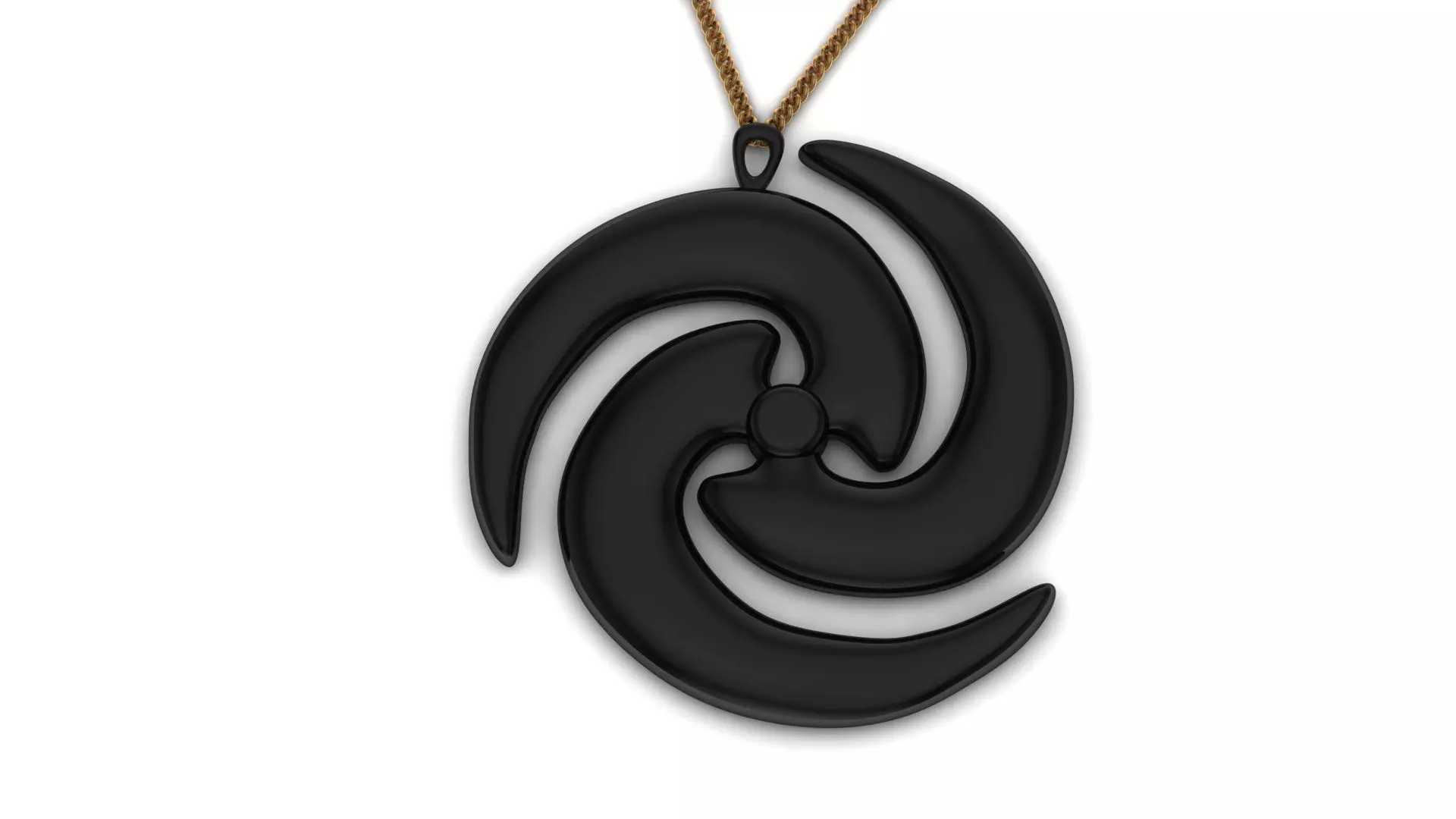 Ninja Pendant Free 3D print model