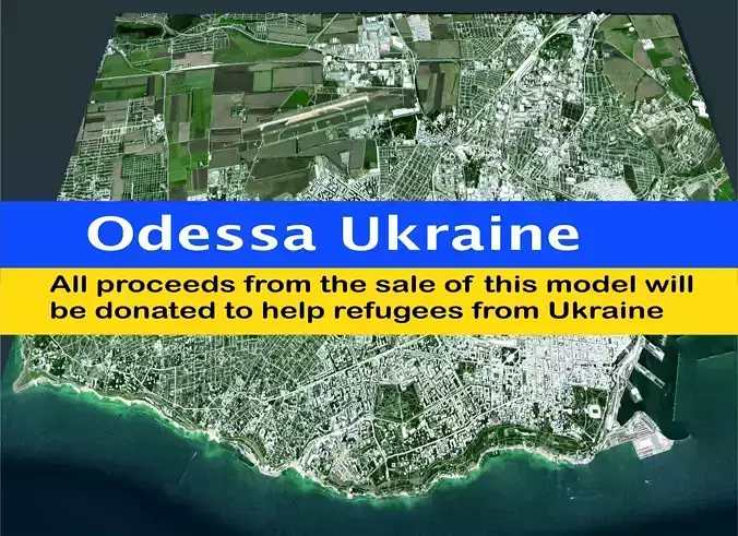 Cityscape Odessa Ukraine