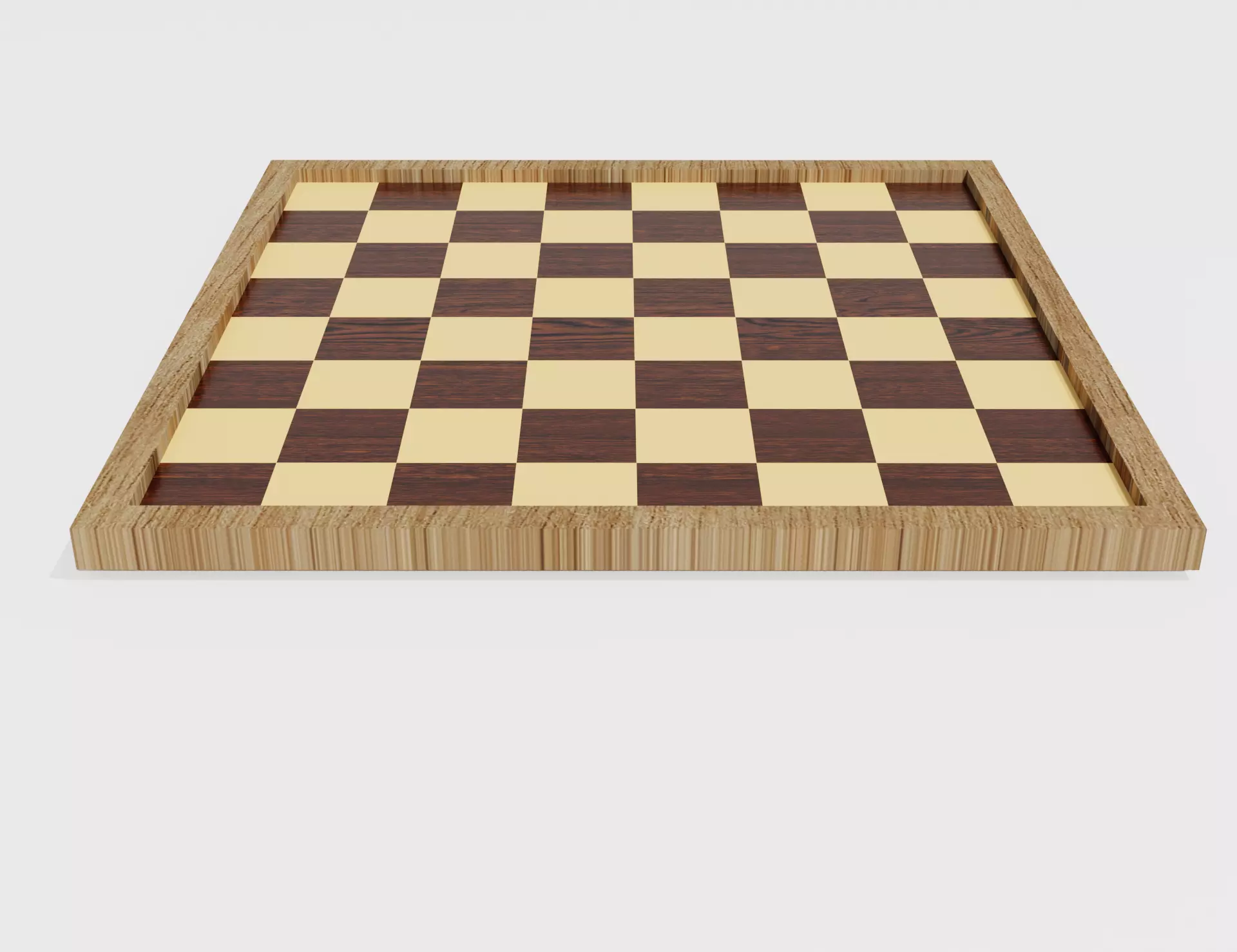 chess board  Free low-poly 3D model_0