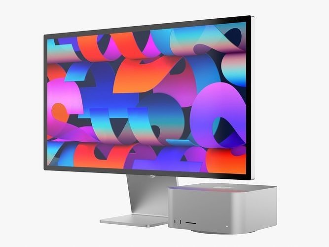 Mac Studio and Studio Display 3D Model Collection