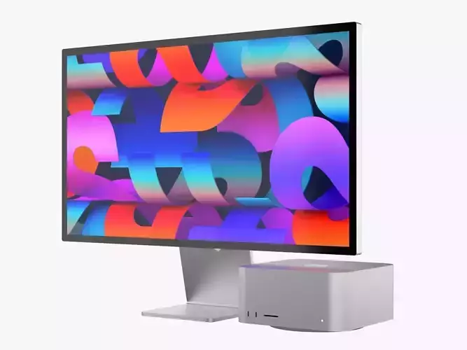 Mac Studio and Studio Display 3D Model Collection