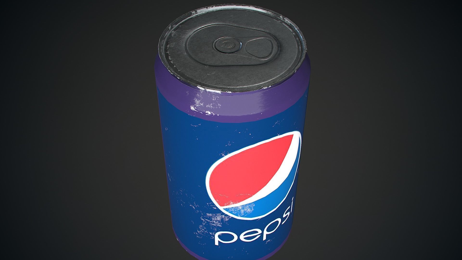 Pepsi Free model Free low-poly 3D model_2
