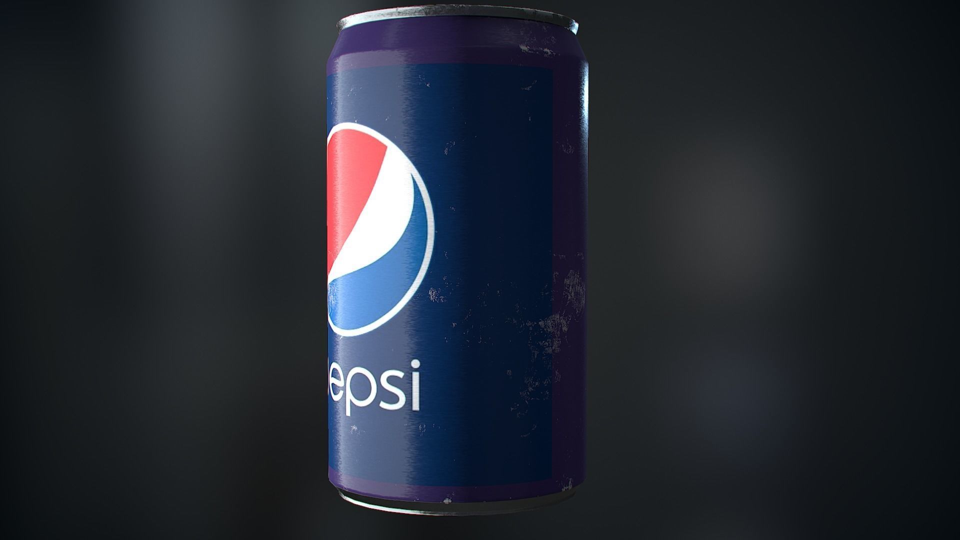Pepsi Free model Free low-poly 3D model_3