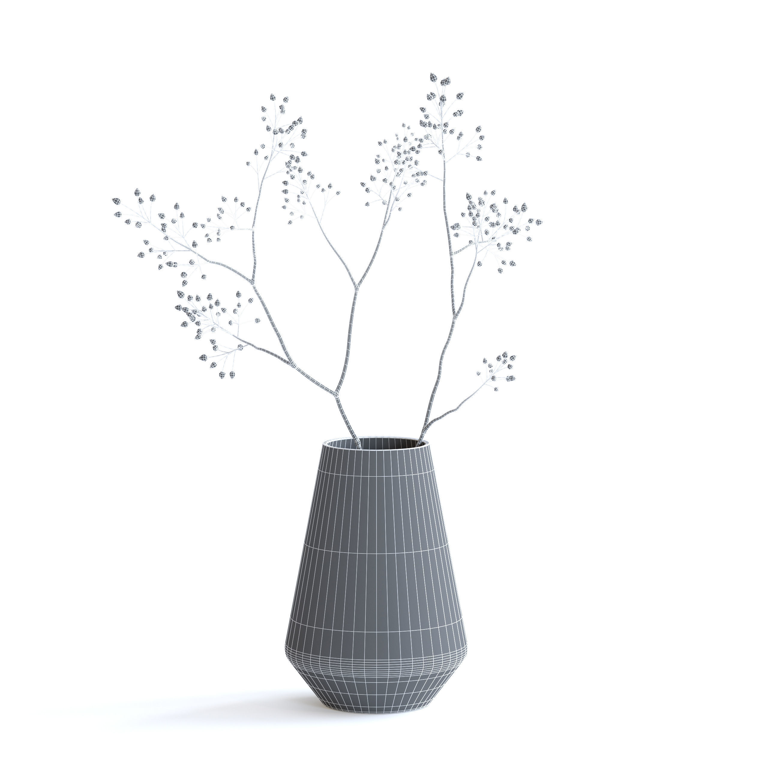 Dry Plant 3D model_6