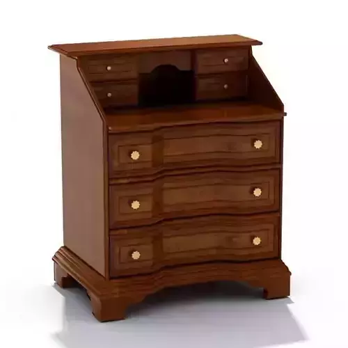 Classic Mahogany Chest Of Drawers