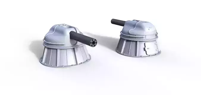 AK-630 pair of metal pipes