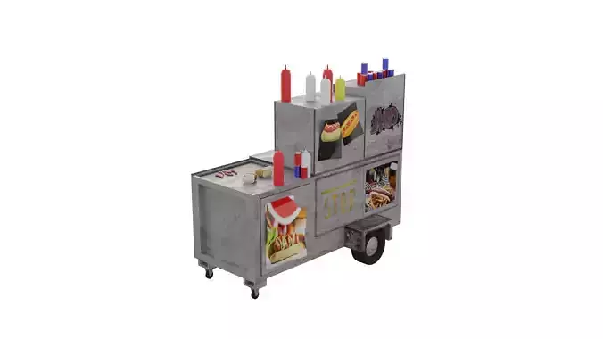 Hot Dog Cart