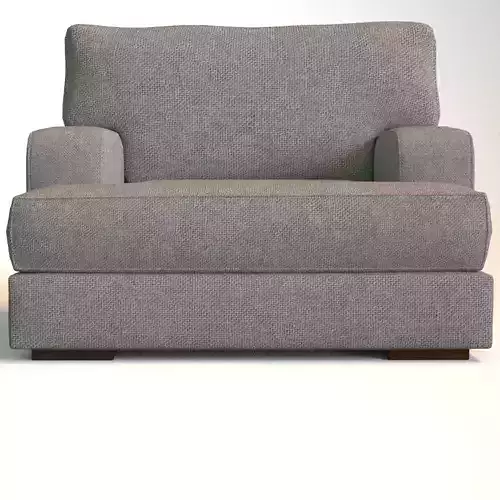 Mercado Oversized Chair 3D model