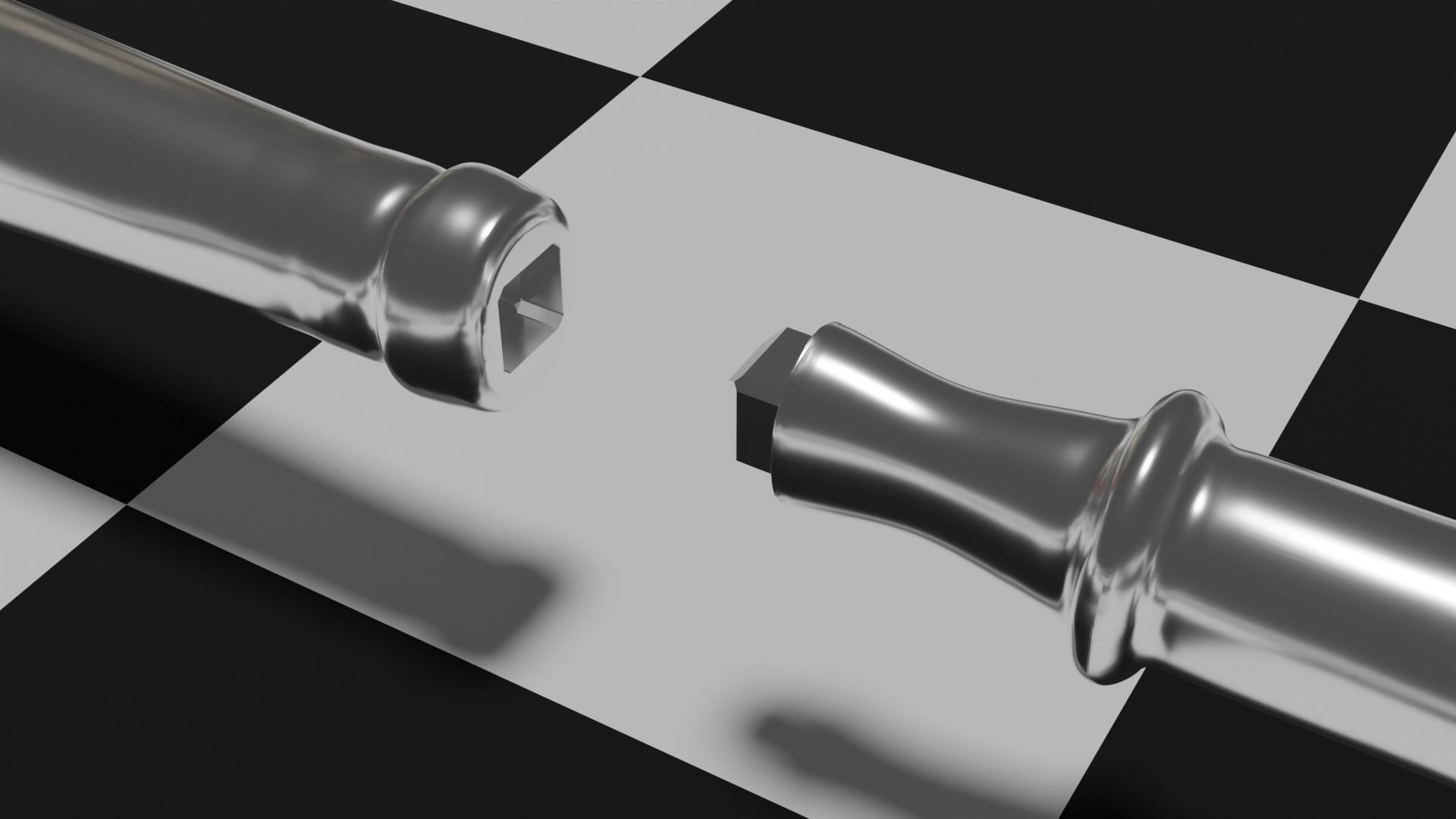 Masquerade Mask on Stick 3D print model_8