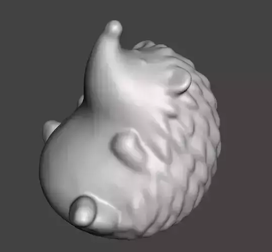 Cute Hedgehog statue