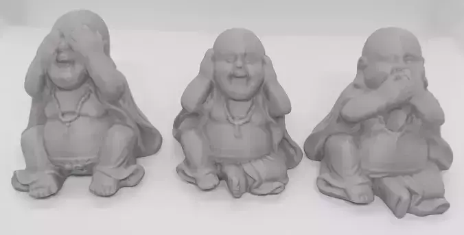 Buddha Collection three statues