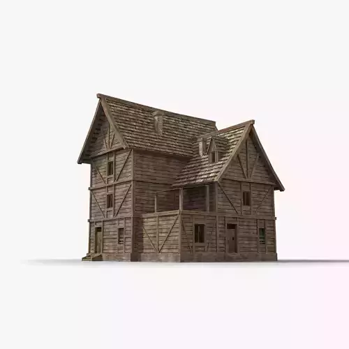 Medieval house x3