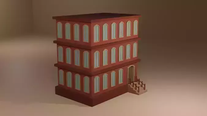 Low Poly Building