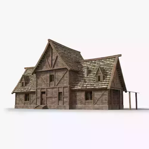 Medieval house x4