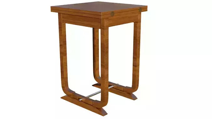 Side Table Low-poly 3D model