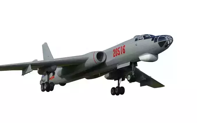 Xian H-6 3D model